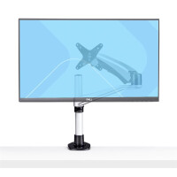 StarTech.com Monitortischhalterung für 27" 16:9 und 30" 21:9 UW Bildschirme, VESA 75x75/100x100 Gasdruckfeder Monitorarm/Monitorhalterung, Klemm/Tüllen Montage Höhenverstellbare Bildschirmhalterung für 27 Zoll, Klemme/Durchführung, 9 kg, 43,2 cm (17"), 76