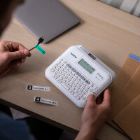 Brother PT-D410, QWERTY, TZe, Wärmeübertragung, 180 x 180 DPI, 20 mm/sek, Kabelgebunden