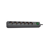 Brennenstuhl Eco-Line, 6 AC-Ausgänge, Typ F, 3680 W,...