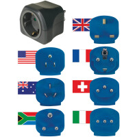 Brennenstuhl Weltreisestecker geerdet, Typ C...