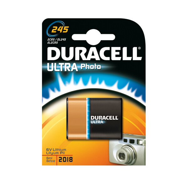 Duracell Ultra Photo 245, Jede Marke, 6 V, Nickel-Oxyhydroxid (NiOx)
