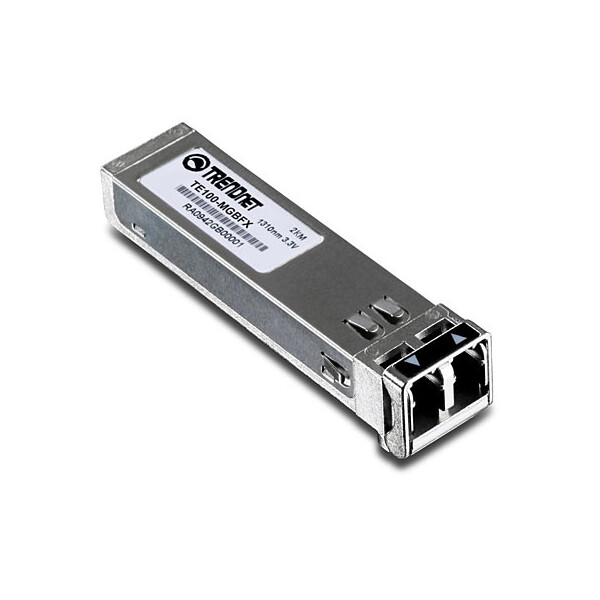 TRENDnet TE100-MGBFX, Faseroptik, 100 Mbit/s, SFP, LC, 2000 m, 1310 nm