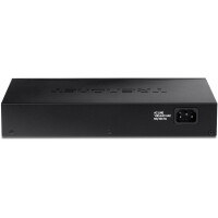 TRENDnet TEG-S25D, Gigabit Ethernet (10/100/1000), Vollduplex, Rack-Einbau