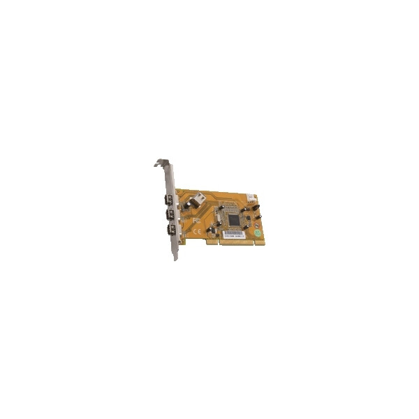 Dawicontrol DC-1394 PCI FireWire Controller, PCI, Texas Instruments 43AB23, Kabelgebunden, Windows 2003/Vista/2000/XP