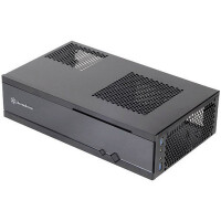 SilverStone ML05, HTPC, PC, Schwarz, Mini-ITX, Metall,...