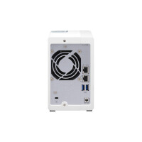 QNAP TS-233, NAS, Tower, ARM, Cortex-A55, 4 TB, Weiß