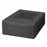 SilverStone Milo 10, Desktop, PC, Schwarz, Mini-ITX,...