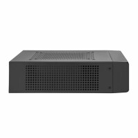 SilverStone Milo 10, Desktop, PC, Schwarz, Mini-ITX, Kunststoff, Stahl, 5U