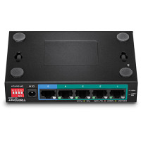 TRENDnet TPE-LG50, Unmanaged, Gigabit Ethernet (10/100/1000), Vollduplex, Power over Ethernet (PoE)