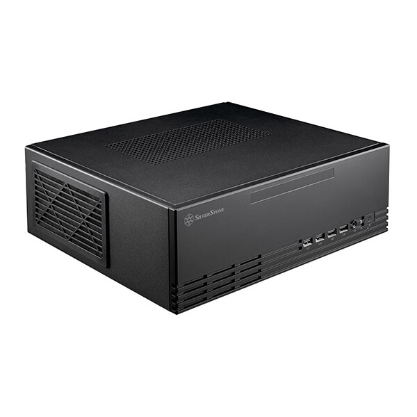 SilverStone MILO 11, Desktop, PC, Weiß, micro ATX, Mini-ITX, Kunststoff, Stahl, 9 cm