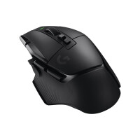 Logitech G G502 X Lightspeed, rechts, Optisch, RF Wireless, 25600 DPI, Schwarz