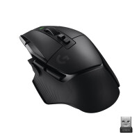 Logitech G G502 X Lightspeed, rechts, Optisch, RF Wireless, 25600 DPI, Schwarz