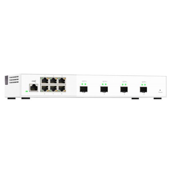QNAP QSW-M2106-4S, Managed, L2, 2.5G Ethernet (100/1000/2500), Vollduplex