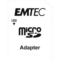 EMTEC microSD Class10 Gold+ 128GB, 128 GB, MicroSDXC, Klasse 10, 85 MB/s, 21 MB/s, Schwarz, Gold