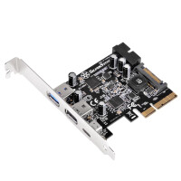 SilverStone ECU05, PCIe, USB 3.2 Gen 1 (3.1 Gen 1),...
