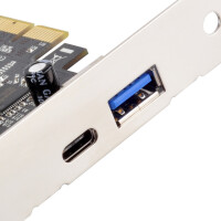 SilverStone ECU03, PCIe, USB 3.2 Gen 1 (3.1 Gen 1), Niedriges Profil, PCIe 2.0, 10 Gbit/s, Windows 10 Education, Windows 10 Education x64, Windows 10 Enterprise, Windows 10 Enterprise x64,...