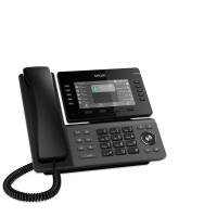 Snom D815W, IP-Telefon, Schwarz, Tisch/Wand, Linux, TFT,...