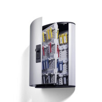 Durable KEY BOX code 72, Aluminium, Silber, 72 Haken,...