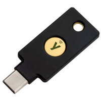 YUBICO YubiKey 5C NFC, Schwarz, 4096-bit RSA, 2048-bit...