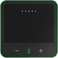 Crestron UC-AUDIO-POD-B-DR2, Gruppen-Audiokonferenzsysteme, Schwarz, Aluminium, Kunststoff, Stummschalten, 100 - 7000 Hz, 74 dB