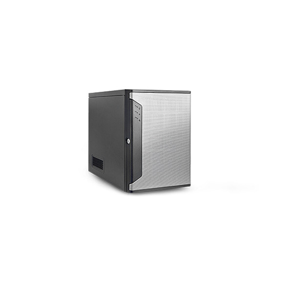 Chenbro SR30169T3, Mini Tower, Server, Schwarz, Silber, Mini-ITX, Metall, Heimbüro