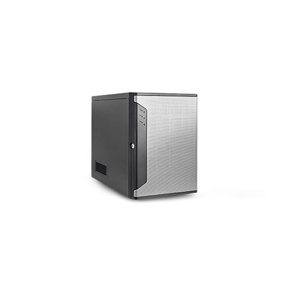 Chenbro SR30169T3, Mini Tower, Server, Schwarz, Silber, Mini-ITX, Metall, Heimbüro