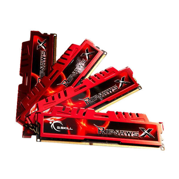 G.Skill 32GB DDR3-1600, 32 GB, 4 x 8 GB, DDR3, 1600 MHz, 240-pin DIMM