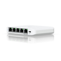 Ubiquiti UniFi Flex Mini 2.5G, Managed, 2.5G Ethernet (100/1000/2500), Power over Ethernet (PoE), Desktop