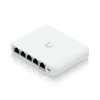 Ubiquiti UniFi Flex Mini 2.5G, Managed, 2.5G Ethernet (100/1000/2500), Power over Ethernet (PoE), Desktop
