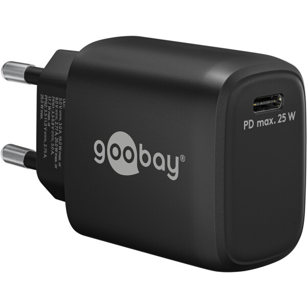Goobay 65367, Drinnen, AC, Schwarz