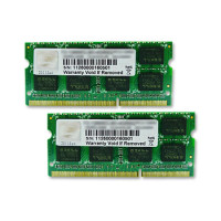 G.Skill 8GB DDR3-1600, 8 GB, 1 x 8 GB, DDR3, 1600 MHz, 204-pin SO-DIMM