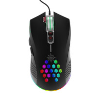 INCA IMG-347, rechts, Optisch, USB Typ-A, 7200 DPI, Schwarz