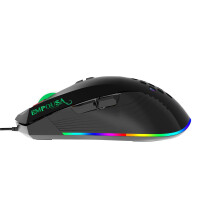INCA IMG-347, rechts, Optisch, USB Typ-A, 7200 DPI, Schwarz
