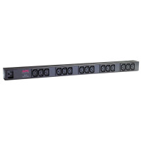 APC Basic Rack PDU AP9572, Standard, 0U, Senkrecht, Schwarz, 15 AC-Ausgänge, C13-Koppler