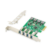 DIGITUS 4-Port USB 3.0 PCI Express Add-On Karte
