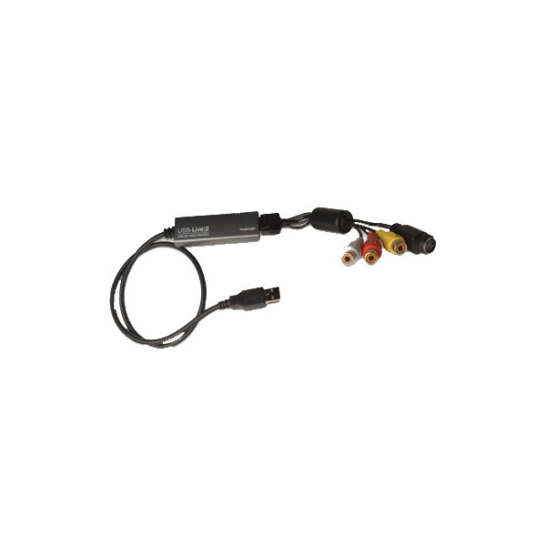 Hauppauge USB-Live-2, Analog, NTSC, PAL, 720 x 576 Pixel, 576p, MPEG2, BMP, JPG