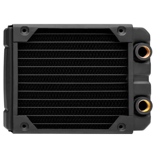 Corsair CX-9030001-WW, Schwarz, Radiator-Block, Flüssigkeit, Messing, Kupfer, 1/4 Zoll, 60 °C