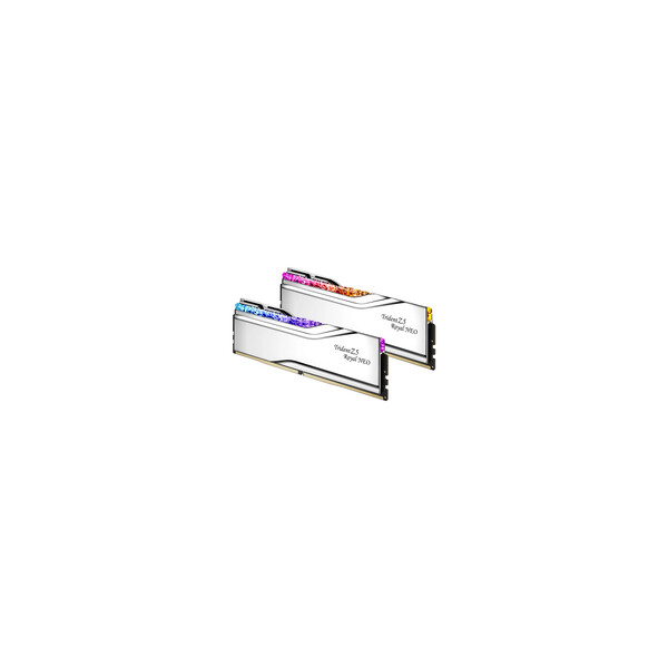 G.Skill DIMM 32 GB DDR5-6000 (2x 16 GB) Dual-Kit  (silber, F5-6000J2836G16GX2-TR5NS, Trident Z5 Royal Neo, AMD EXPO)