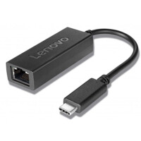 Lenovo GX90S91832, Kabelgebunden, USB Typ-C, Ethernet, 1000 Mbit/s, Schwarz