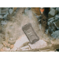 SANDBERG 420-91, 10000 mAh, Kabelloses Aufladen, Schwarz
