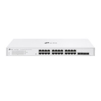 TP-LINK 24-Port Gigabit Smart Switch with 4 SFP Slots -...