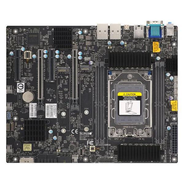 Supermicro MBD-H13SRA-F, AMD, Socket sTR5, AMD Ryzen™ Threadripper™, DDR5-SDRAM, 4 TB, DIMM