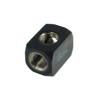 Alphacool 17030, Schwarz, Messing, 21 mm, 30 mm, 21 mm, 87 g