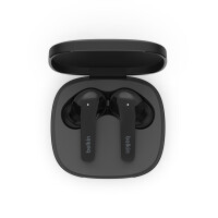 Belkin SOUNDFORM Flow, Kabellos, Anrufe/Musik, Kopfhörer, Schwarz