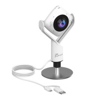 j5create JVCU360-N 360° Rundum Webcam, 2,07 MP, 1920...