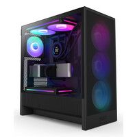 NZXT H5 Flow RGB 2024 schwarz Tempered Glass