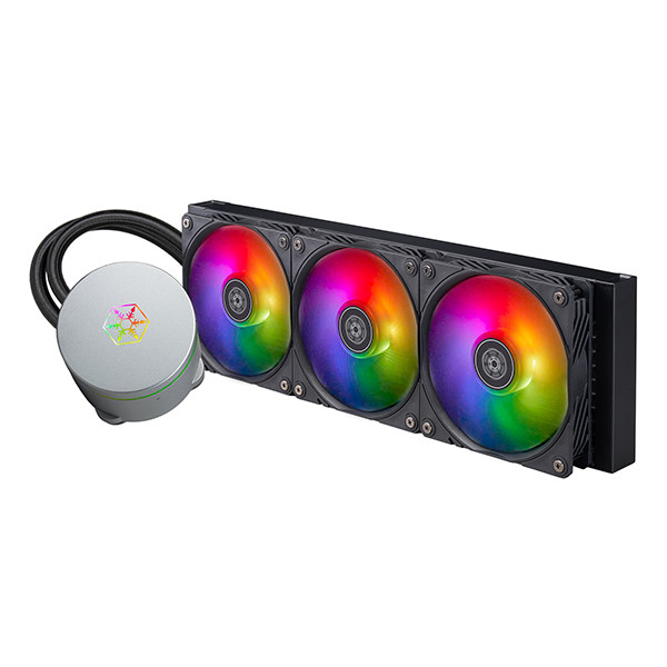 SilverStone SST-IM420-ARGB, All-in-One-Flüssigkeitskühler, 14 cm, 400 RPM, 1750 RPM, 30,8 dB, 93,29 cfm