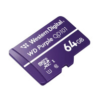 SanDisk WD Purple SC QD101, 64 GB, MicroSDXC, Klasse 10,...