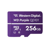 SanDisk WD Purple SC QD101, 256 GB, MicroSDXC, Klasse 10,...