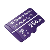 SanDisk WD Purple SC QD101, 256 GB, MicroSDXC, Klasse 10,...
